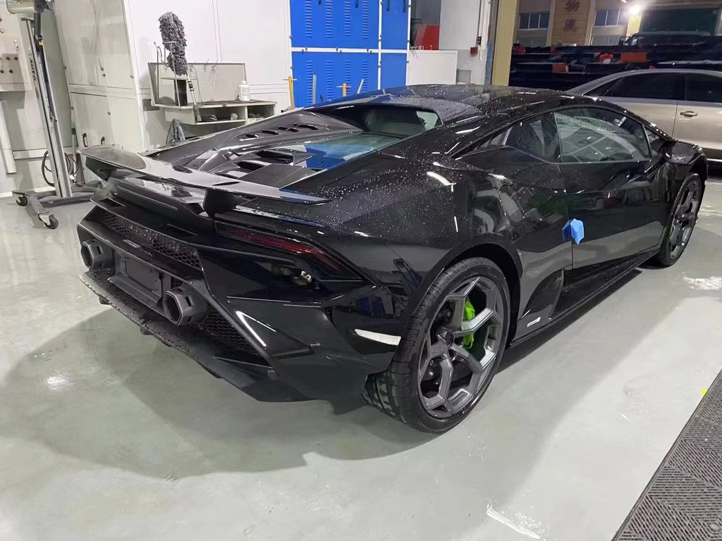 Carbon Fiber Rear Base Deck Lid Replacement - Lamborghini huracan evo