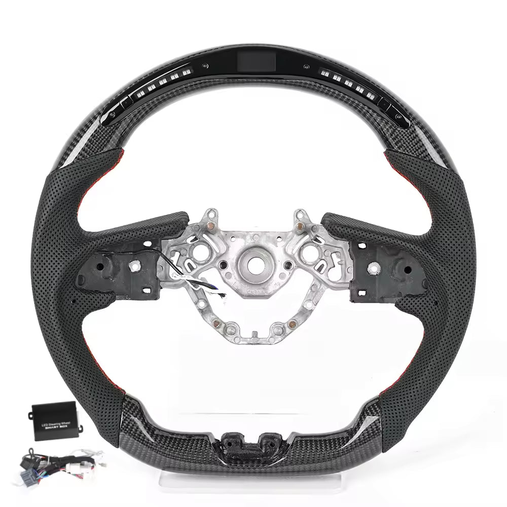 LED Carbon Fiber Steering Wheel for Nissan GT-R R35 2017-2024