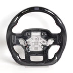 Carbon Fiber LED Steering Wheel for Ford F-150 Raptor 2021-2024
