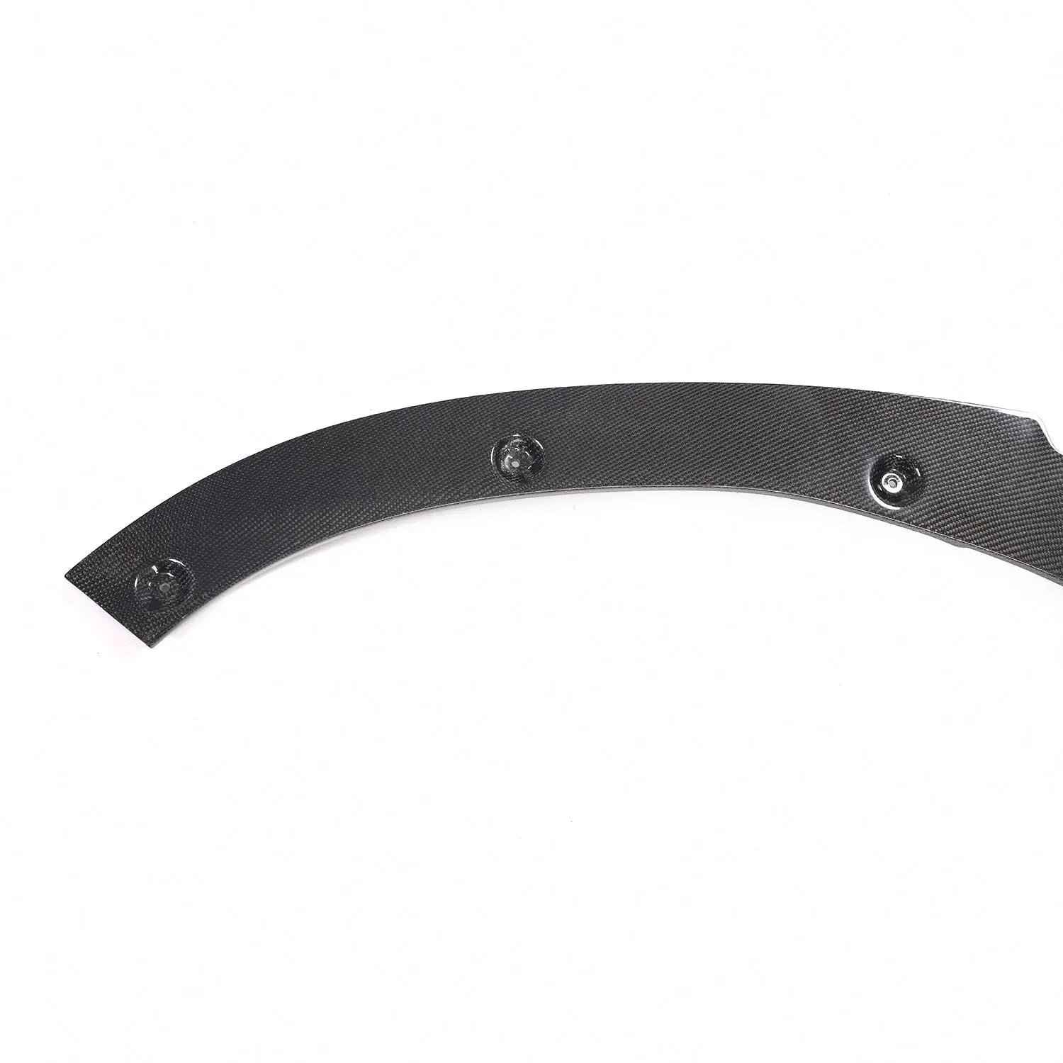 Audi RS6 C7 Carbon Fiber Front Center Lip – Gloss Black Splitter (2013–2016)