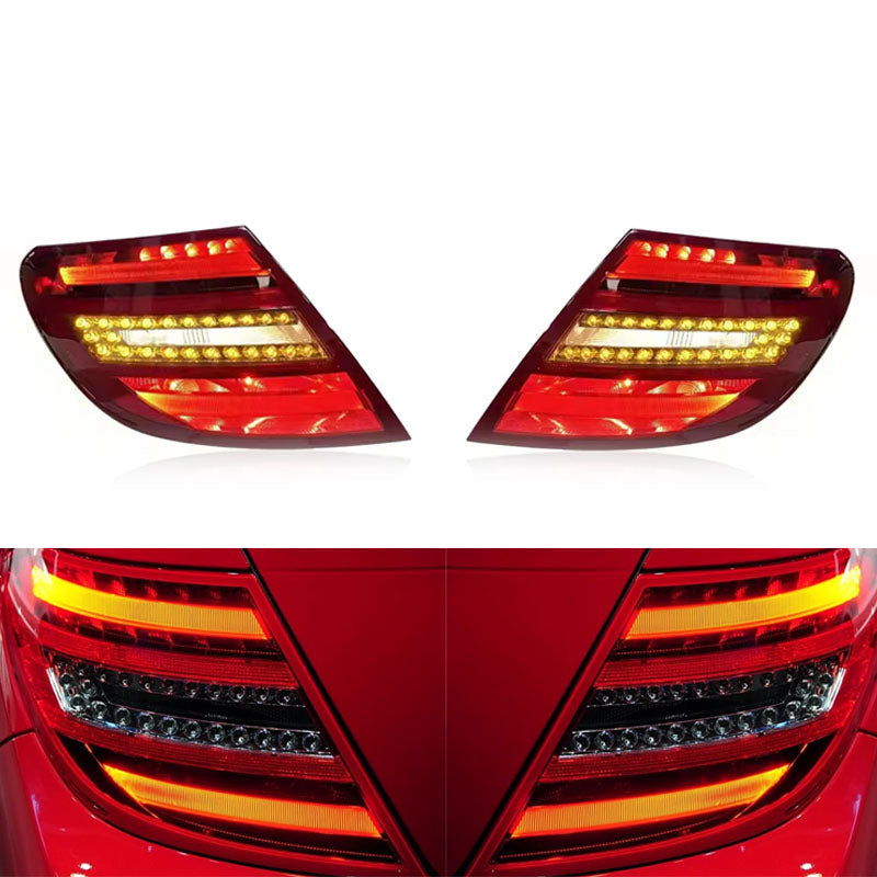 Full LED Taillights for Mercedes-Benz C-Class W204 2007-2014