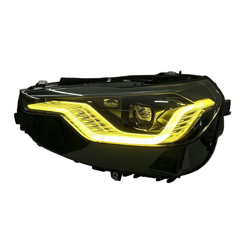 V2 Exclusive Shadow Dual-Color LED Headlights for BMW G42 2022-2026