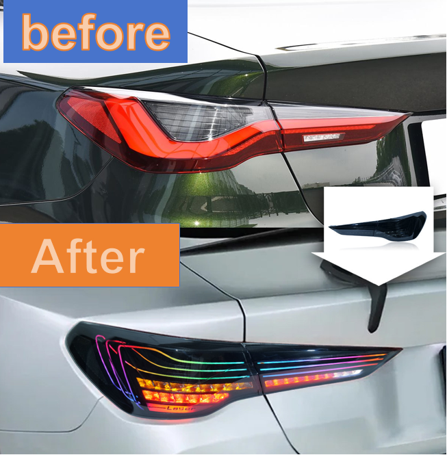 RGB CSL Style LED Tail Lights for BMW 4 Series G22/G23/G26 & G82 M4 2018-2022