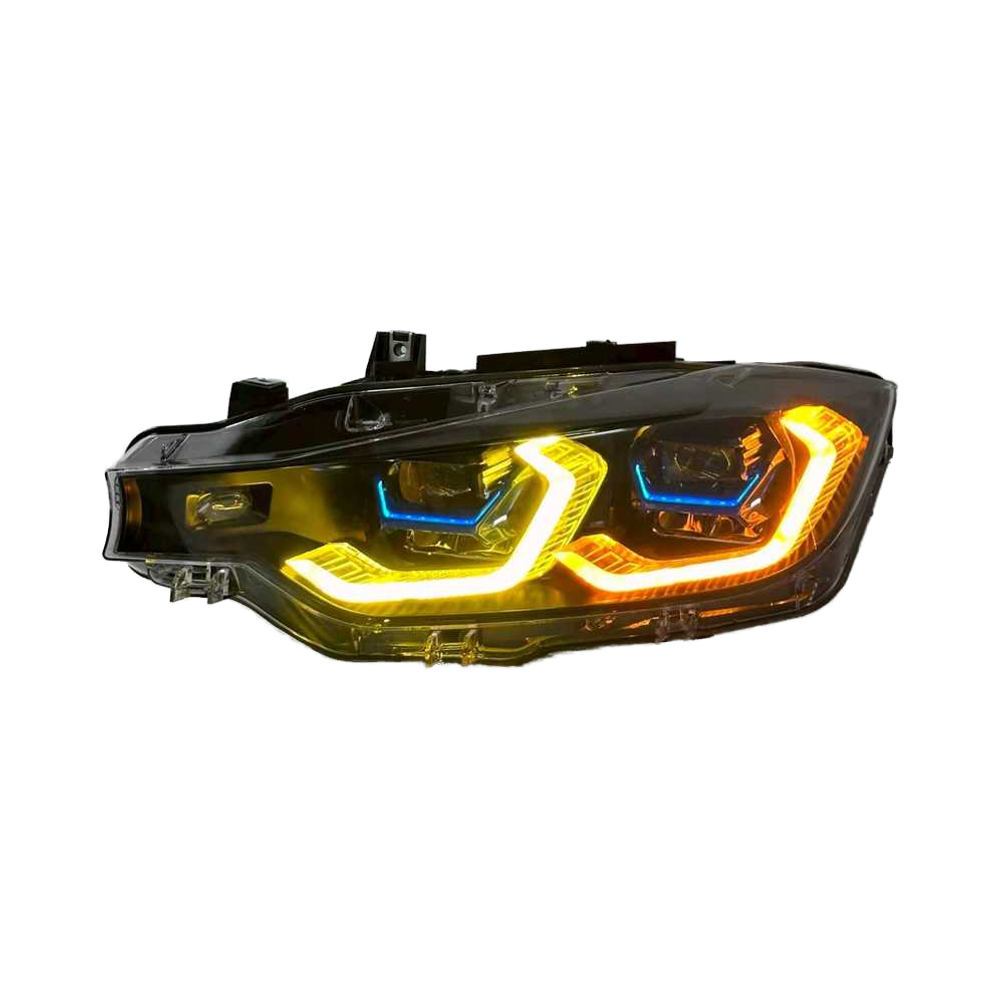 G22 Style Dual-Color LED Headlights for BMW F30/F31/F35 2013-2018