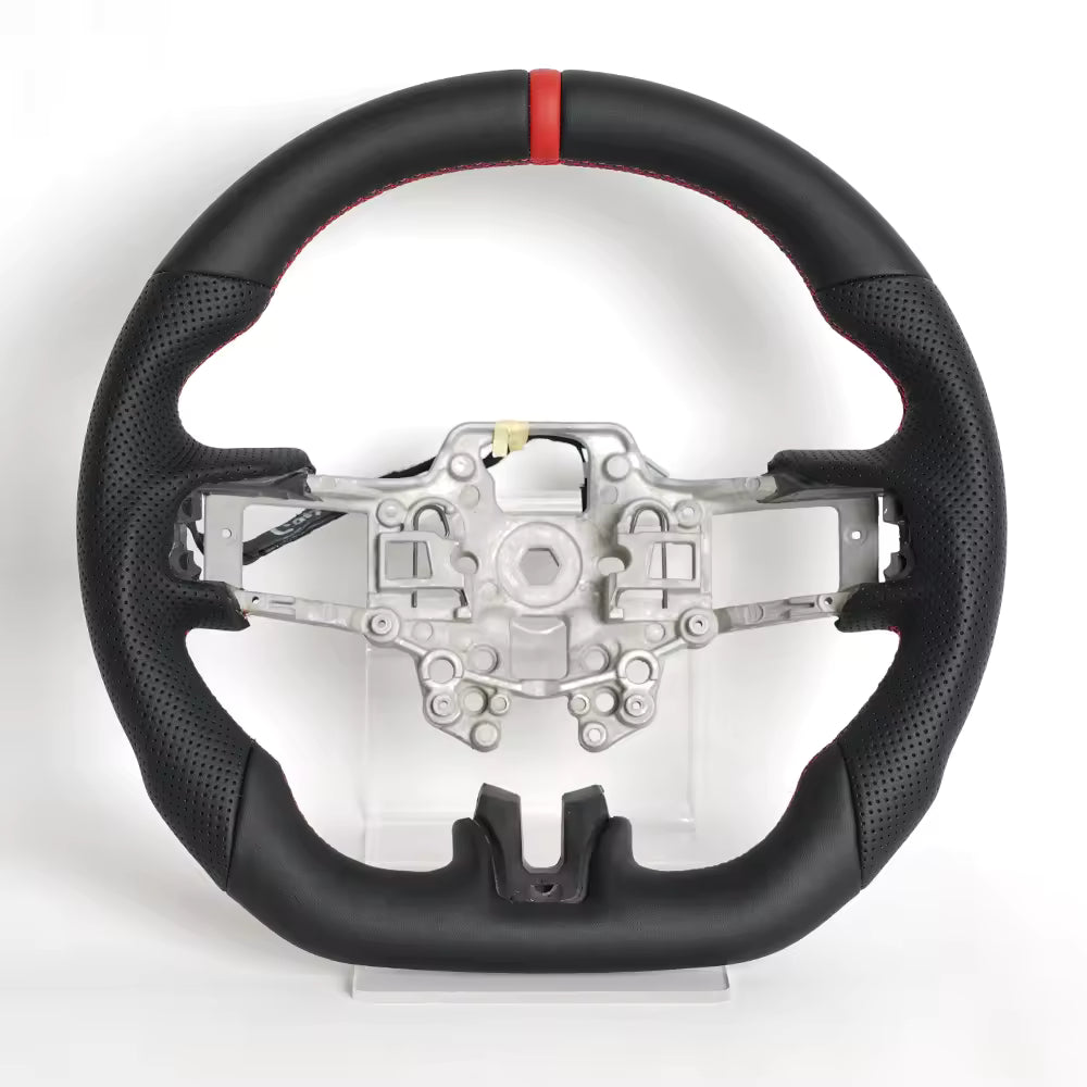LED RPM Carbon Fiber Steering Wheel for Ford Mustang EcoBoost, GT & Shelby 2018-2023