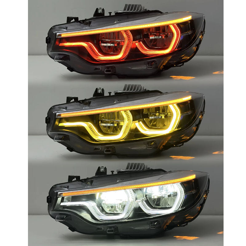 V3 IKON Triple-Color LED Headlights for BMW F32/F33/F36/F80/F82