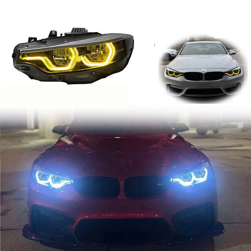 V2 IKON Dual-Color LED Headlights for BMW F32/F36/F80/F82 2014-2020