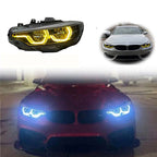 V2 IKON Dual-Color LED Headlights for BMW F32/F36/F80/F82 2014-2020