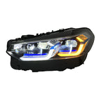 Laser Dual-Color LED Headlights for BMW X3 G01/G08 2018-2024