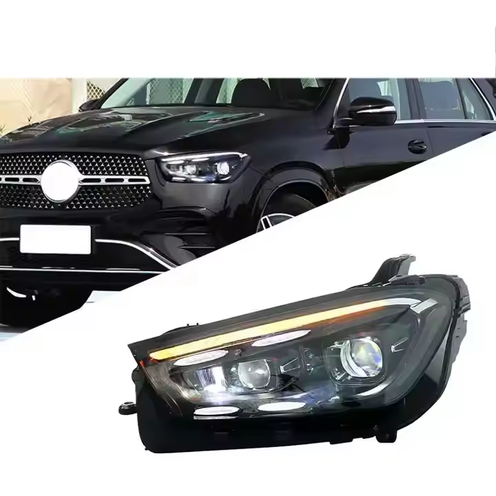 Full LED Headlights for Mercedes-Benz GLE W167 2020-2023