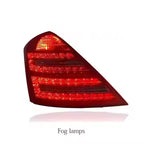 LED Taillights for Mercedes-Benz S-Class W221 S300 S350 S400 S500 S600 2013-2016