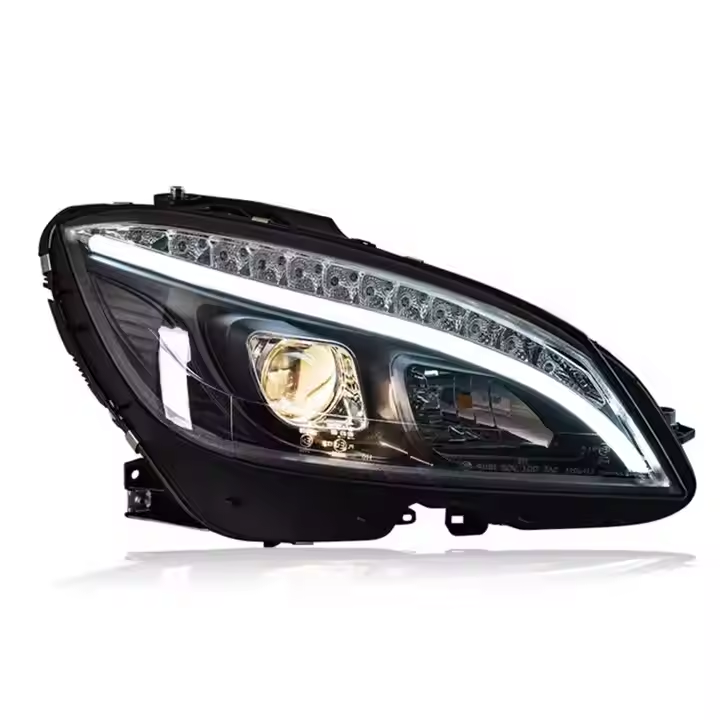 LED Headlights Assembly for Mercedes Benz C-Class W204 (2007–2011)