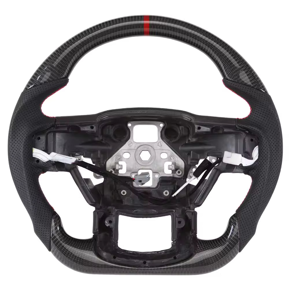 Heated Carbon Fiber Steering Wheel for Ford F-150 Raptor 2015-2020
