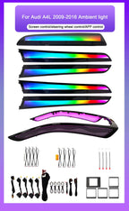 Audi A4 / A4L B8 / A5 / Q5 Interior 64-Color Star Sky Dynamic LED Ambient Light Kit 2009 - 2017