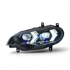Dual-Color LED Headlights for BMW X6 E71 2008-2014
