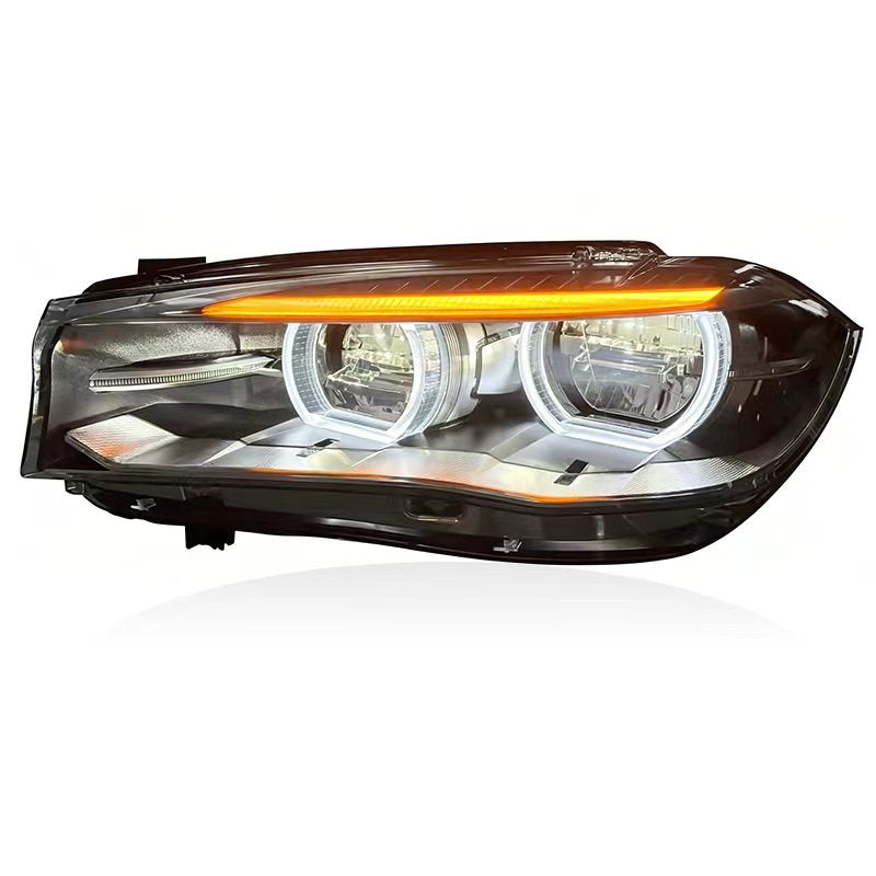 V2 Dual DRL LED Headlights Assembly for BMW X5 F15 (2014–2018)