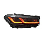 Triple-Color LED Headlights for BMW 5 Series G30/G38 2018-2020 Pre-LCI