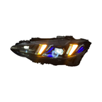Triple-Color Snake Eyes Style LED Headlights for BMW G22/G82 2021-2025