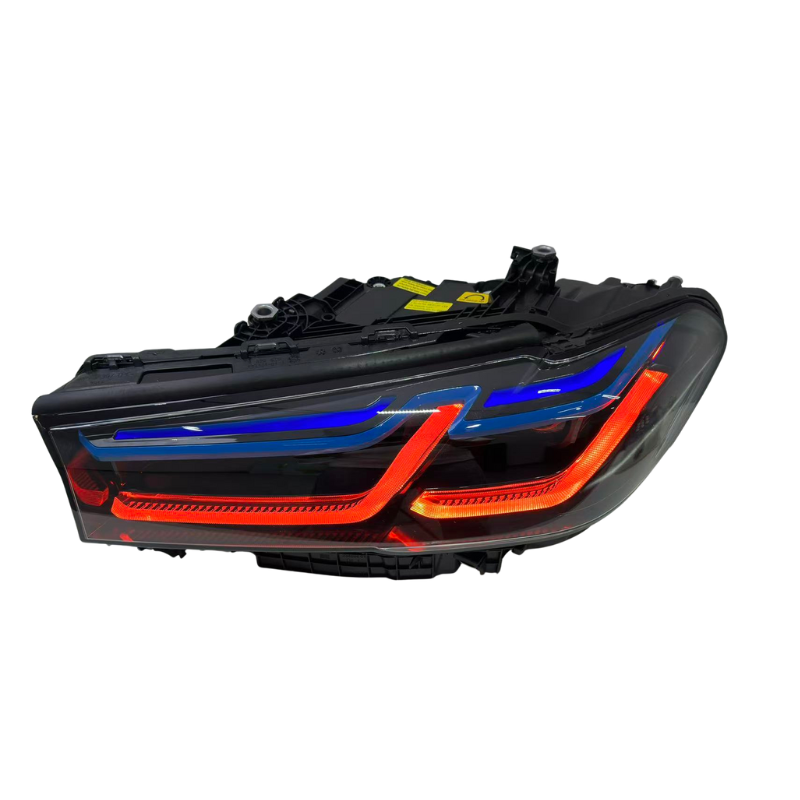 Triple-Color LED Headlights for BMW 5 Series G30/G38 LCI 2021-2023