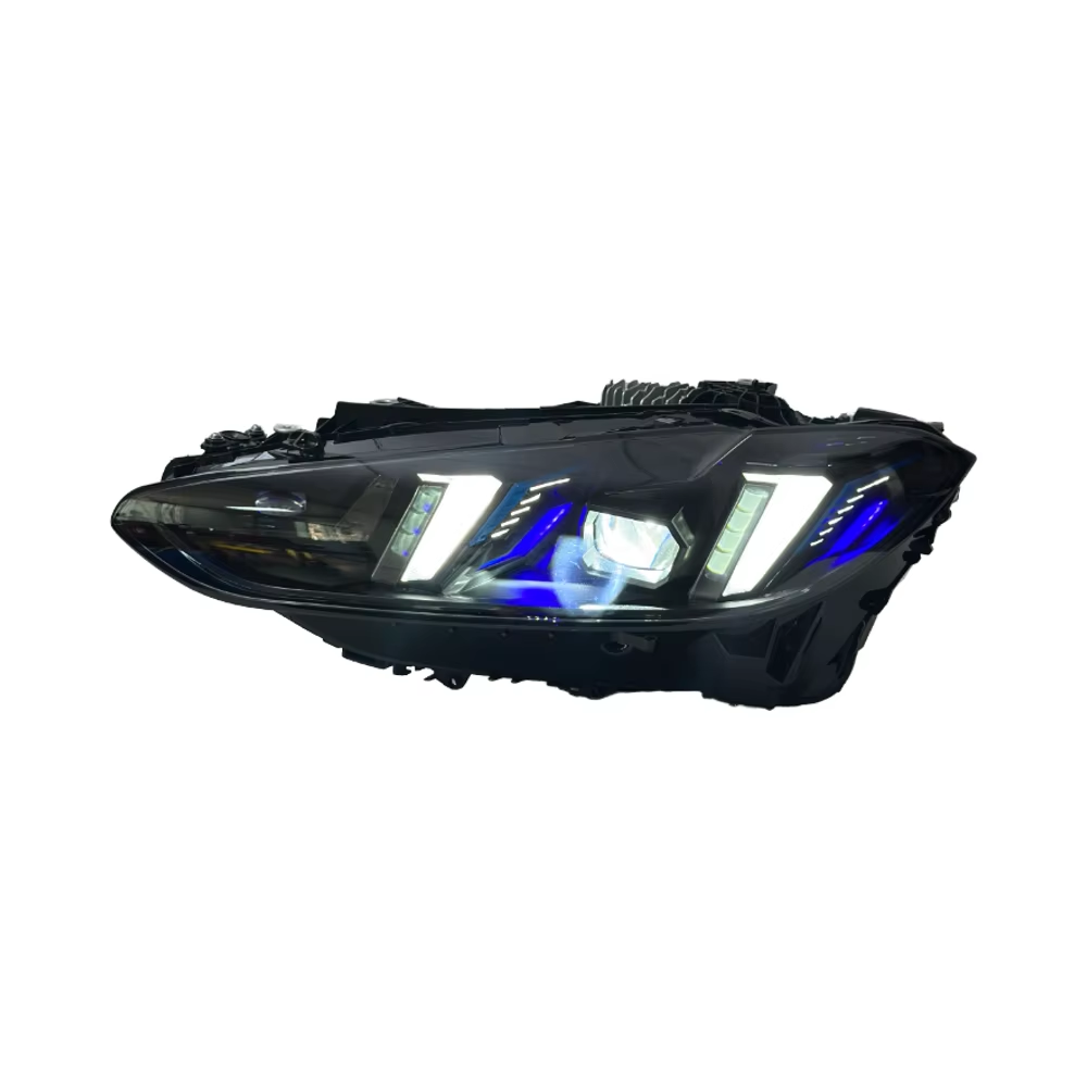 Triple-Color Snake Eyes Style LED Headlights for BMW G22/G82 2021-2025