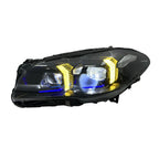 BMW 5 Series F10 / F18 LED Headlight Assembly with High / Low Beam 2011 - 2017
