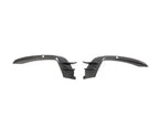 Audi A6 C7 S-Line / S6 Sedan Carbon Fiber A-Style Front Bumper Canard Fins 2015 - 2018