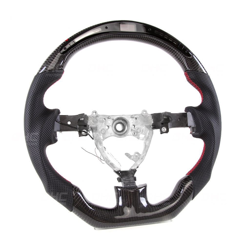 LED RPM Real Carbon Fiber Steering Wheel for Toyota FJ Cruiser