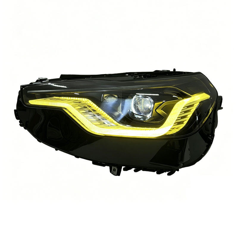 Smoke/Shadow Laser Dual-Color LED Headlights for BMW M2 G42 / 2 Series 2022+