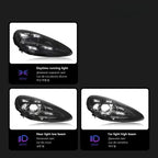 Full LED Headlights for Porsche Cayenne 958.1 2011-2014