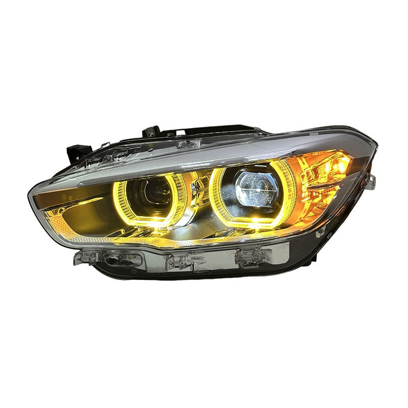 Dual Color LED Headlights Assembly for BMW 1 Series F20 (2015–2018)