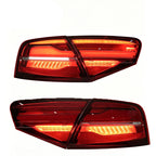 Audi A8 Through-Beam LED Tail Lights Rear Lamp Assembly 2011-2013