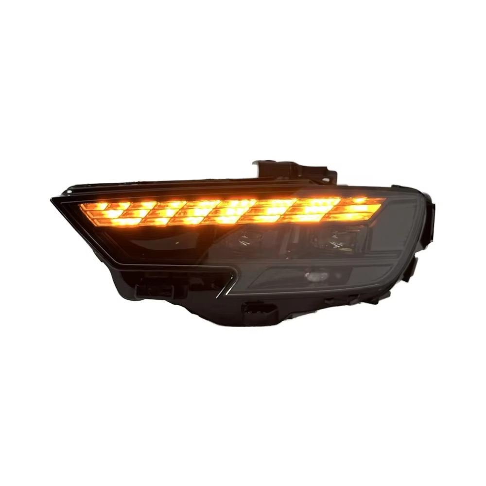 LED Headlights for Audi A3 2017-2020 with Dynamic DRL & Flowing Turn Signals