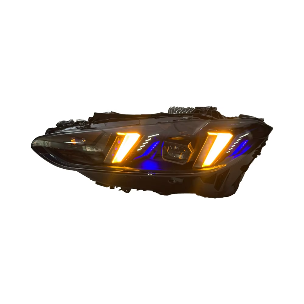 Triple-Color Snake Eyes Style LED Headlights for BMW G22/G82 2021-2025