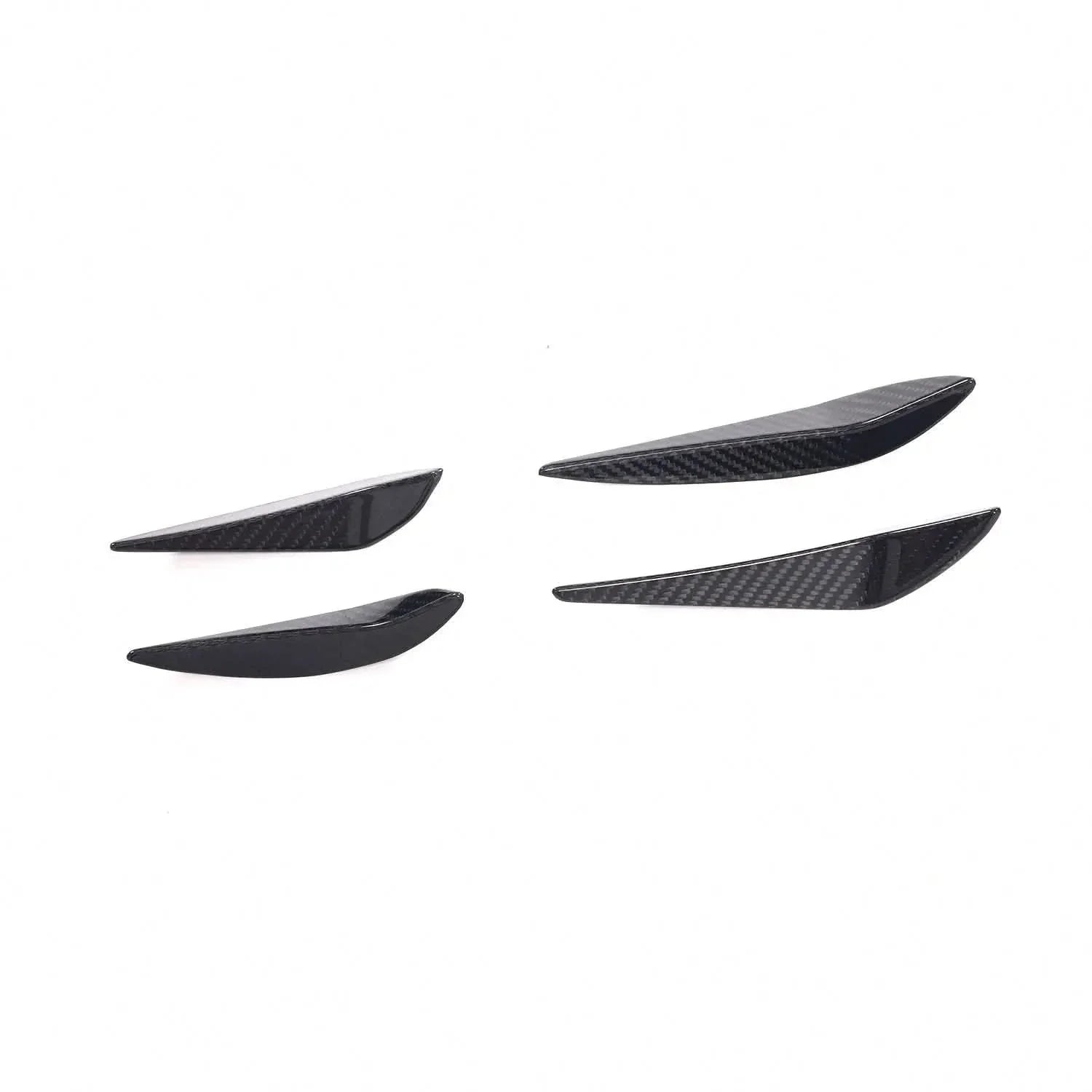 Carbon Fiber Front Bumper Canards (3-Piece Set) – BMW G80 M3 & G82 M4 Coupe (2021–Present)