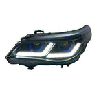 Dual Color Laser Style Headlights Assembly for BMW 5 Series E60 E61 (2003–2010)