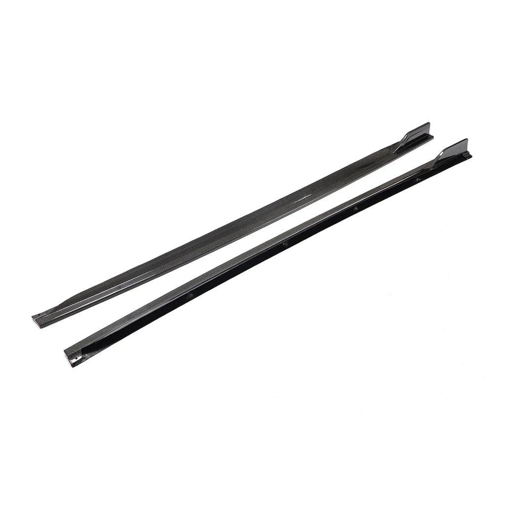 Audi A5 S-Line / S5 B9 Sportback 4-Door Carbon Fiber Side Skirt Extensions 2017 - 2019