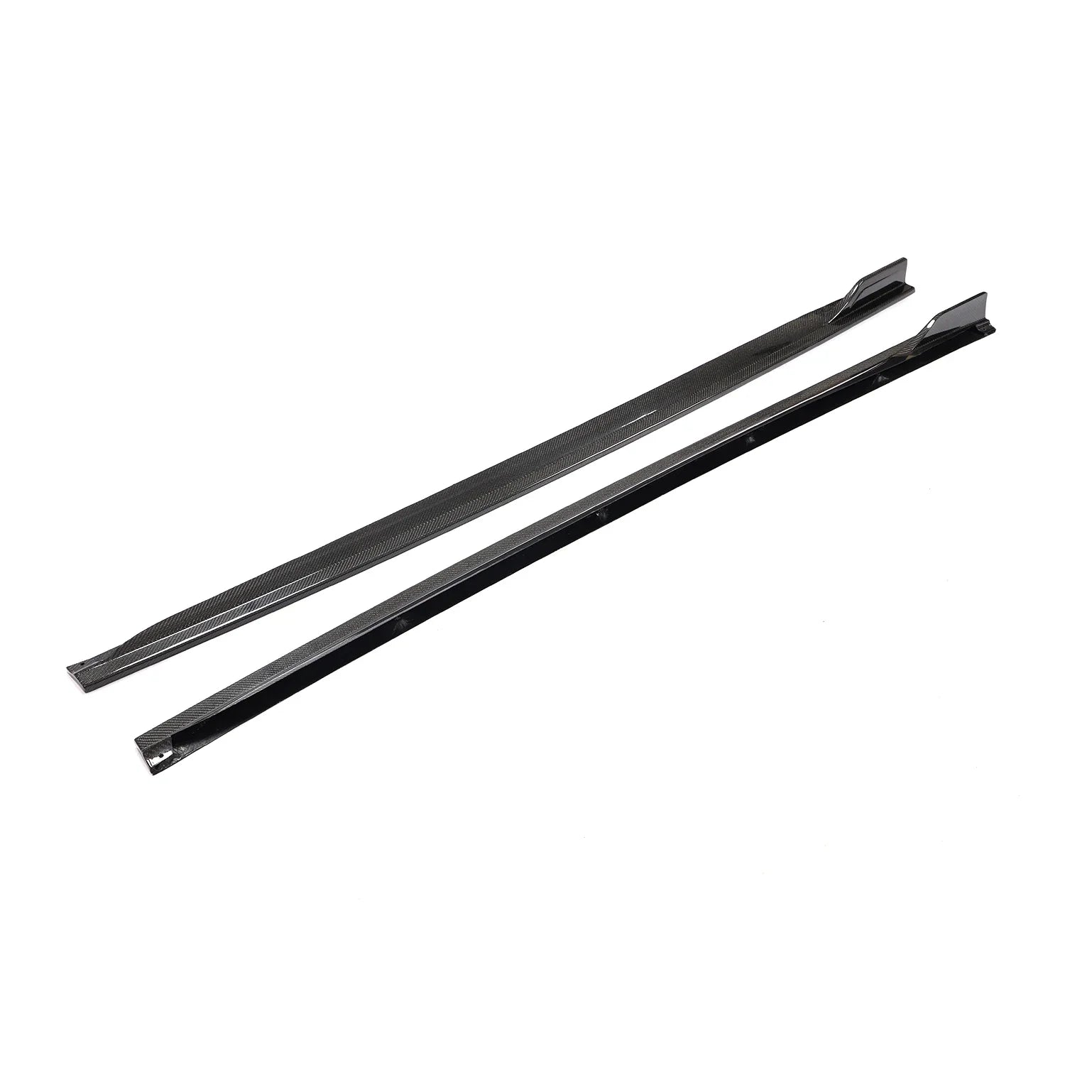 Audi A5 S-Line / S5 B9 Sportback 4-Door Carbon Fiber Side Skirt Extensions 2017 - 2019