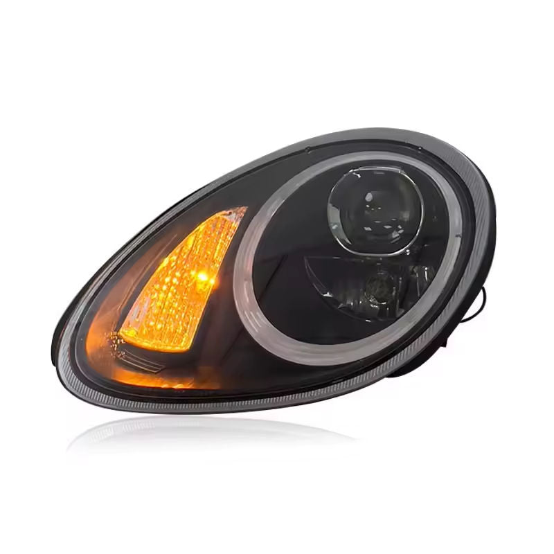 987 Style LED Headlights for Porsche Cayenne 2010-2017