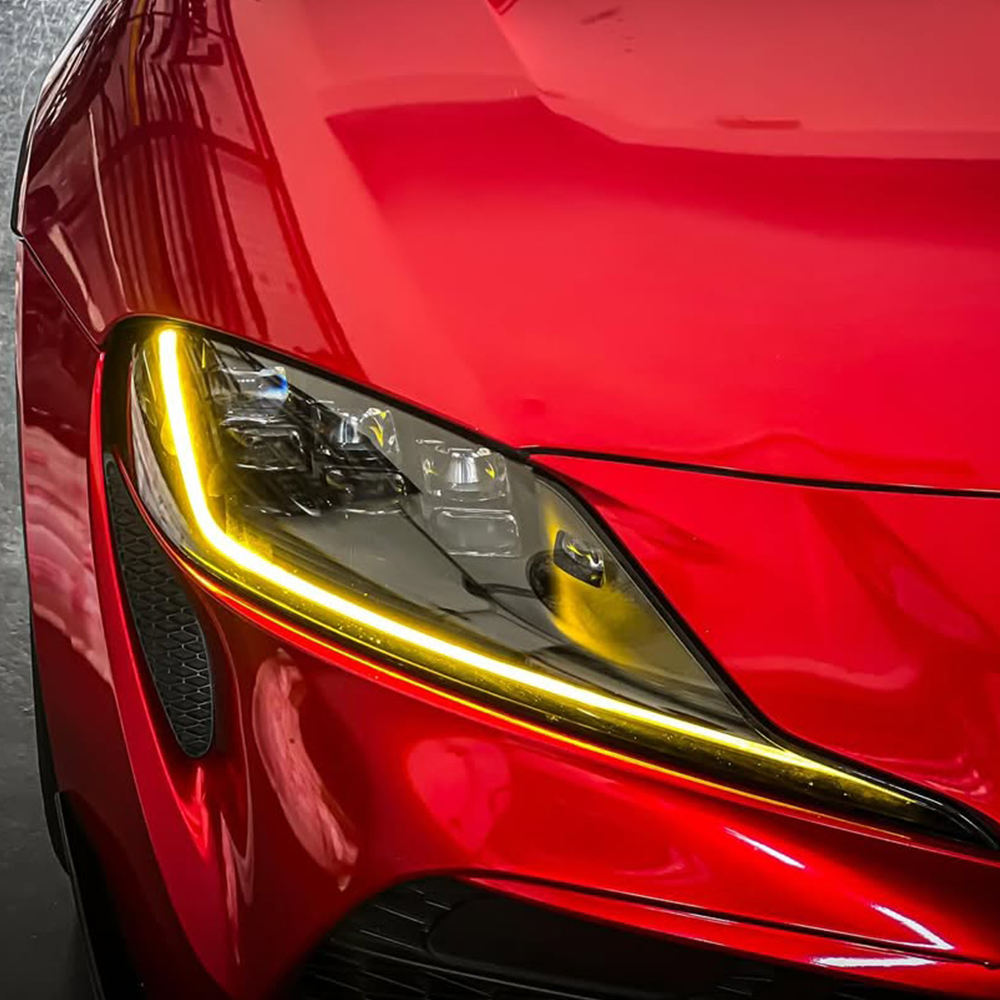 Dual-Color LED DRL Modules for Toyota GR Supra A90/A91 2020-2024