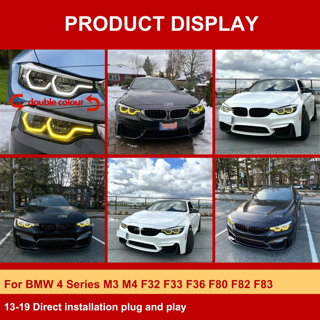 Dual-Color CSL LED DRL Modules for BMW F32/F33/F36/F80/F82/F83 2014-2020
