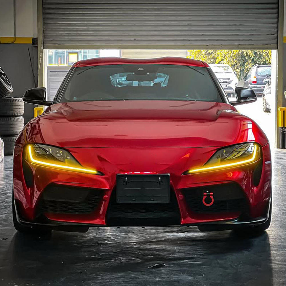 Dual-Color LED DRL Modules for Toyota GR Supra A90/A91 2020-2024