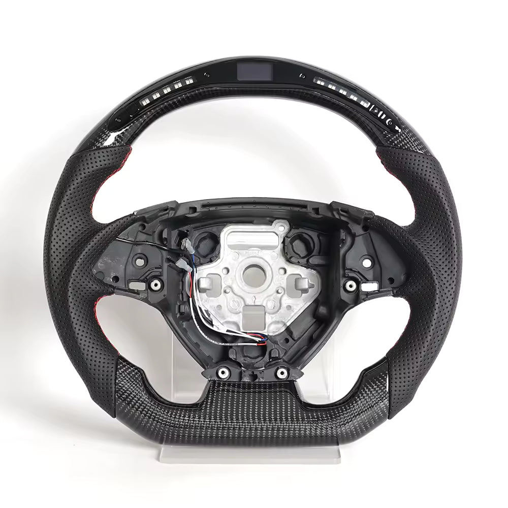 Smart LED Carbon Fiber Steering Wheel for Chevy Camaro SS 2016-2024