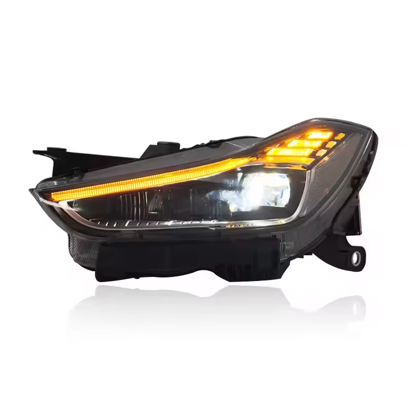 Full LED Headlights for Maserati Ghibli 2014-2019 Plug-and-Play Headlight Assembly