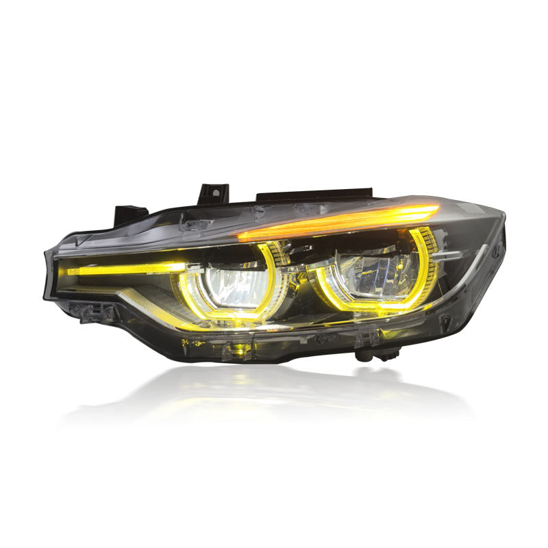 Dual-Color IKON Style LED Headlights for BMW 3 Series F30/F35 2013-2018
