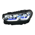 Laser Dual-Color LED Headlights for BMW X3 G01/G08 2018-2024