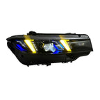 Snake Eye Dual-Color LED Headlights for BMW 3 Series G20/G28 2023-2024