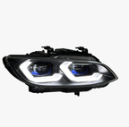 Dual Color LED Headlights Assembly for BMW M3 E92 (2006–2009)