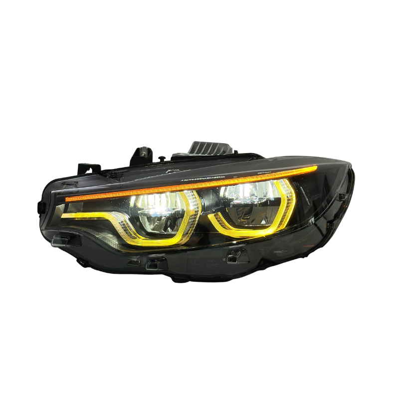 V3 Shadow Line IKON LED Headlights for BMW 4 Series F32/F33/F36, M4 F82 & M3 F80