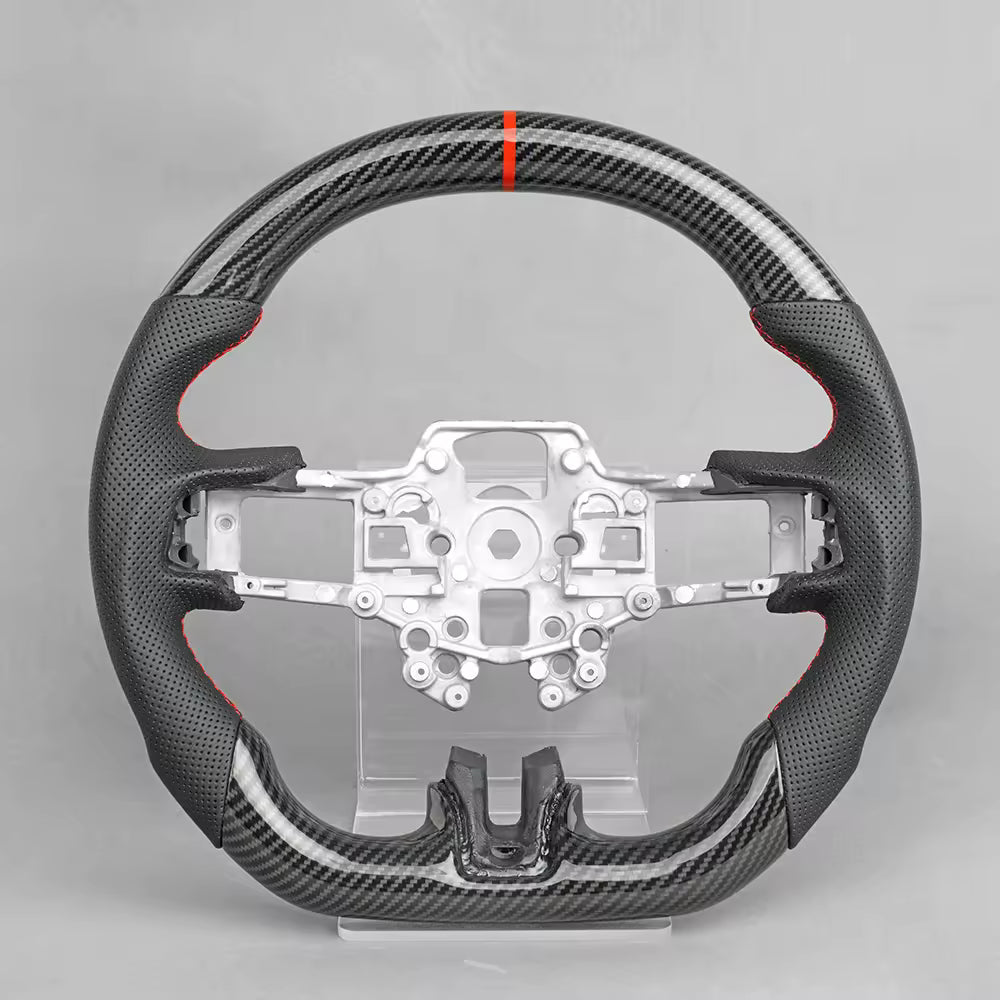 Hydro-Dip Carbon Steering Wheel for Ford Mustang 2015-2023
