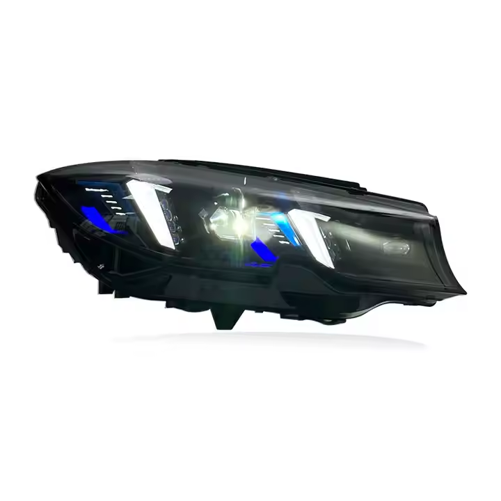 Dual Color Snake Eyes LED Headlights Assembly for BMW 3 Series G20 G28 (2019–2022)